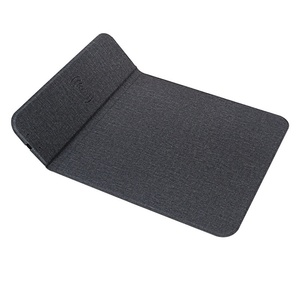 Custom <b>Small</b> Size Waterproof Portable 15W Wireless Charger Mouse Pad 3 in 1 Fast Wireless Charging Mousepads with Phone Stand - Product Image 6