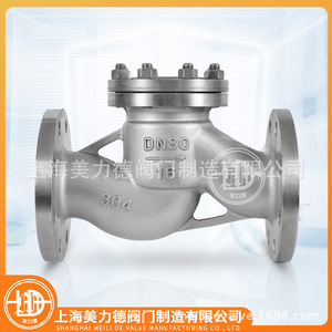 Válvula de Retención de Elevación con Brida de Acero Inoxidable H41W-16P DN80 para Aplicaciones de Agua en Acero Inoxidable 304 - Product Image 2
