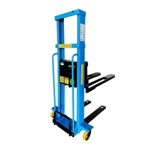 Chariot élévateur manuel portable, design léger pour la manutention flexible des matériaux en entrepôt et en atelier - Product Image 1