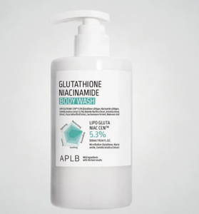 APLB กลูต้าไธโอน ไนอะซินาไมด์ บอดี้วอช 300 มล. ผลิตภัณฑ์ทำความสะอาดผิวกาย ช่วยให้ความชุ่มชื้น ผิวกระจ่างใส เรียบเนียน ใช้ได้ทุกวัน - Product Image 3