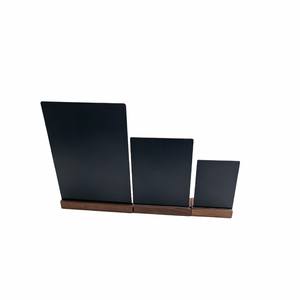 Mini Pizarra de Plástico con Base Negra para Escritorio/Mesa, Superficie de Escritura para Aula y Oficina - Product Image 2