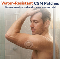 Patchs CGM Linx, Patchs de recouvrement pour capteur CGM LinX, Patchs pour capteur CGM Linx Aidex X