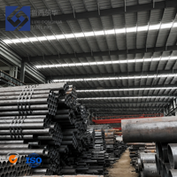 Pasokan Pabrik ASTM A53 A106 API 5L Grade B SCH40 6 Inch DN150 8 Inch DN200 Pipa Baja Karbon Seamless Welded