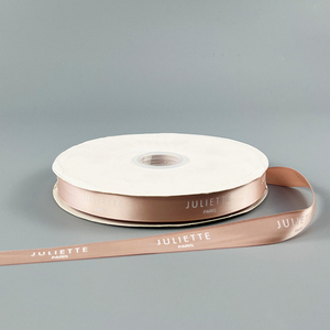 <span class=keywords><strong>Ruban</strong></span> en satin <span class=keywords><strong>personnalisé</strong></span> imprimé en feuille d'or 3D, <span class=keywords><strong>ruban</strong></span> de décoration floral pour cadeau d'<span class=keywords><strong>anniversaire</strong></span>, fabriqué en polyester - Product Image 4