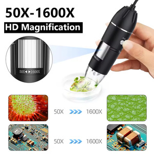 Microscopio Digital <span class=keywords><strong>Tres</strong></span> en Uno 1600x para Teléfono Móvil y Computadora Android Tipo-C - Product Image 3