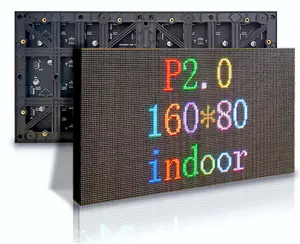 풀 컬러 3840HZ SMD1515 P2 실내 led 모듈 320mm * 160mm led 디스플레이 패널 P2