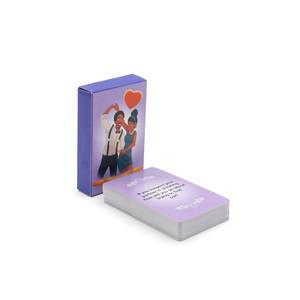 Oem Op Maat Afdrukken Sekspositie Paar Romantische Senior Gaming Naaktpapier Boek Kaartspel - Product Image 2