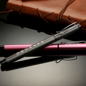 قلم جل مثير للهدايا مع شعار مخصص رخيص برومو احترافي برومو أسود بكرة معدنية مع شعار - Product Image 1