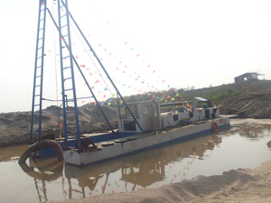 Mini NẠO VÉT Cát Sông Thiết Bị Khai Thác Mỏ Cát Kéo Máy - Product Image 5