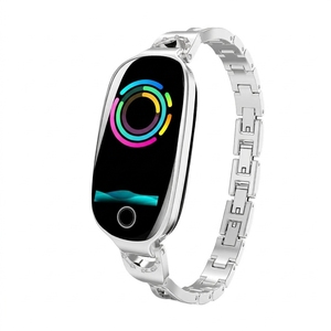 <span class=keywords><strong>Reloj</strong></span> <span class=keywords><strong>Inteligente</strong></span> para <span class=keywords><strong>Mujer</strong></span>, Correa de Aleación de Aluminio en Oro Rosa, Monitor de Frecuencia Cardíaca, Sueño, Oxígeno en Sangre, Temperatura y Contador de Pasos - Product Image 3