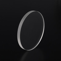 Plaque en verre optique saphir ronde OEM avec revêtement antireflet 90% clarté pour équipement de fenêtre optique infrarouge