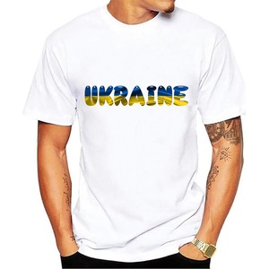 Camiseta Love Ucrania blusa Proud <span class=keywords><strong>Country</strong></span> Flag <span class=keywords><strong>2018</strong></span> verano estilo envío gratis diseño creativo impresión algodón Rock camisetas - Product Image 5