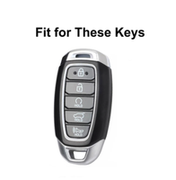 Housse de clé de voiture 5 boutons pour Hyundai Creta I20 I30 IX35 IX25 Elantra Grandeur Accent Solaris Sonata Palisade Kona