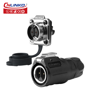 CNLINKO LP16 <span class=keywords><strong>presa</strong></span> <span class=keywords><strong>e</strong></span> <span class=keywords><strong>presa</strong></span> industriale <span class=keywords><strong>maschio</strong></span> <span class=keywords><strong>femmina</strong></span> M16 rotondo connettore cavo impermeabile 2 Pin - Product Image 1