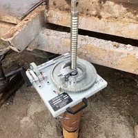 Appareil de cisaillement à ailettes pour sols, testeur de résistance au cisaillement des sols, profondeur 30 m, couple 80 N.m, 2 tailles d'ailettes, conforme aux normes ASTM D2573/EN ISO 22476-9