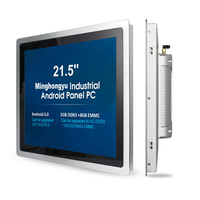 Minghongyu Système Android 10.0 Écran tactile capacitif à cadre ouvert IP65 21,5 pouces 16:9 Panneau LCD industriel PC 16 Go de RAM