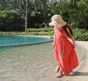 Vestido Maxi de Playa con Diseño de Moda para Niñas, Verano 2019 - Product Image 3