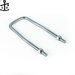 Nhà Máy Tùy Chỉnh Carbon Thép Không Gỉ Kẽm Mạ Đầ<span class=keywords><strong>u</strong></span> Vuông <span class=keywords><strong>U</strong></span> J L Bu Lông Metric Inch Kích Thước Lốp Các Loại Hạt Tùy Chỉnh <span class=keywords><strong>U</strong></span>-Bolt Phụ Tùng Ô Tô - Product Image 3