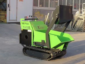 Usine directe Buggy 500kg <span class=keywords><strong>à</strong></span> <span class=keywords><strong>moteur</strong></span> Dumper <span class=keywords><strong>brouette</strong></span> en métal avec seau flexible - Product Image 3