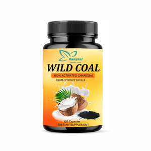 Capsules <span class=keywords><strong>de</strong></span> <span class=keywords><strong>charbon</strong></span> <span class=keywords><strong>de</strong></span> bois sauvage OEM ODM pour l'équilibre intestinal et le métabolisme énergétique – Capsules <span class=keywords><strong>de</strong></span> <span class=keywords><strong>charbon</strong></span> <span class=keywords><strong>de</strong></span> coco premium aux noix - Product Image 1