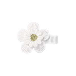 Barrettes à cheveux BB 2026 faites à la main, petites pinces à cheveux marguerite, accessoire pour filles, nouveau design, broderie florale, motif dessin animé tendance pour fête - Product Image 6