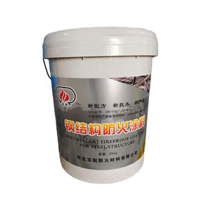 Highly Dependable Fire Retardant Materials Waterbased Intumescent Fire Protection Coating Anti fire Paint For Building