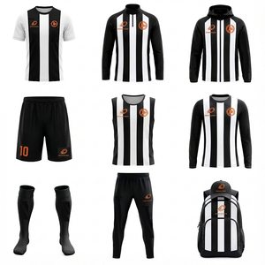 Kit Completo di Maglie da Calcio Personalizzabili in Massa, Uniformi Fai-da-Te con Nome, Logo e Motivi per Tutte le Età - Product Image 1