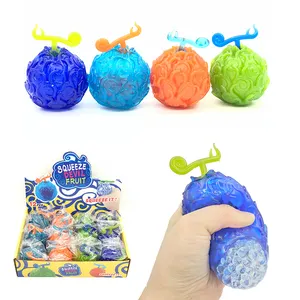 2022 palla rilascio di Stress pressione spremere arcobaleno Squishy Pop Fidget giocattoli Devil Fruit Stress Balls