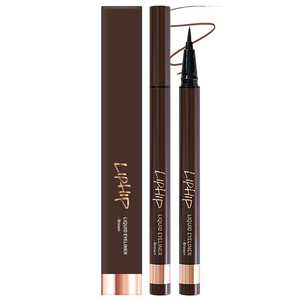 Delineador de ojos líquido LIPHIP, punta ultrafina marrón, maquillaje de ojos resistente al agua y de larga duración - Product Image 1