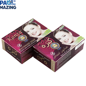 กล่องของขวัญพับได้แบบพกพา พรีเมียม พิมพ์สี CMYK สำหรับสบู่หรือขวดน้ำหอม น้ำมันบำรุงผิว ผลิตภัณฑ์เครื่องสำอาง - Product Image 4
