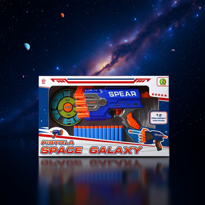 Pistola de Juguete Spear Space Galaxy con 12 Dardos Suaves, 40x24x5 cm - Product Image 3