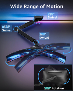 ขาแขวน<span class=keywords><strong>จอ</strong></span><span class=keywords><strong>คอม</strong></span>พิวเตอร์แบบติดผนัง ขนาด 22-43 <span class=keywords><strong>นิ้ว</strong></span> สำหรับ<span class=keywords><strong>จอ</strong></span>โค้งแบบ Ultrawide - Product Image 3