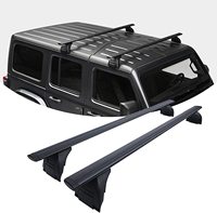 ApexRide Ventes chaudes Accessoires de voiture tout-terrain 4x4 Porte-bagages de toit en aluminium pour Jeep Wrangler JK JL JT