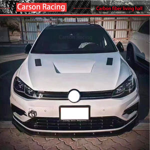 Mk7 गीला वास्तविक कार्बन फाइबर खेल शैली हुड गोल्फ mk7.5 Gti r 2014-2019 बाहरी सामान mk7.5 बना कार्बन फाइबर हुड - Product Image 4