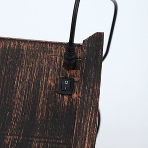 Châu Âu retro phong cách công nghiệp <span class=keywords><strong>LED</strong></span> lò sưởi đèn Mặt dây chuyền nhà hàng khách sạn Kỳ nghỉ trang trí lò sưởi đồ trang trí thủ công - Product Image 3