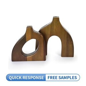 Vaso Decorativo de Jacarandá para Mesa de Centro, Vaso de Flores Criativo de Madeira Maciça para Armazenamento em Mesa Doméstica - Product Image 2