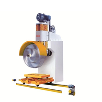 Machine à scier les blocs de granit multi-disques avec moteur de 55 kW, commande PLC, haute productivité