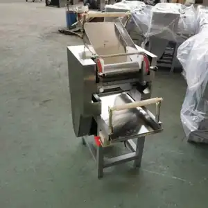 Mesin pembuat mie bulat tipis keriting, proses makanan industri mesin pembuat mie manual Tiongkok otomatis