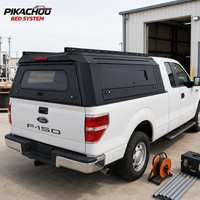 Auvent de camionnette en aluminium pour le rangement de matériel de travail, compatible avec Ford F-150 à benne de 5,5 pieds, pour les équipements professionnels et les fournitures de projets