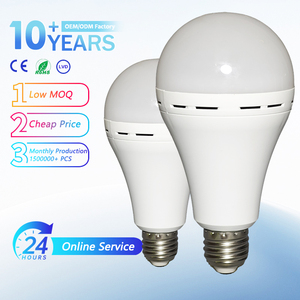 New <span class=keywords><strong>LED</strong></span> sạc khẩn cấp Bóng Đèn 7 Wát 100-240V <span class=keywords><strong>700lm</strong></span> 3 bánh răng khẩn cấp Dimming chế độ với 1200mAh pin ánh sáng cho cắm trại - Product Image 1