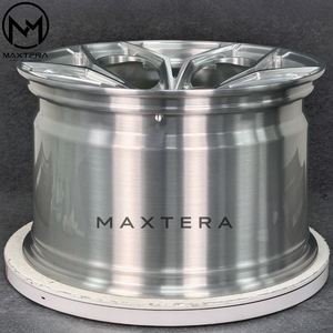 Maxtera <span class=keywords><strong>ล้อ</strong></span>แม็กแบบฟอร์จตามสั่งสี<span class=keywords><strong>เงิน</strong></span> P111SC สไตล์ M5 M4 M3รถปอร์เช่911รถ - Product Image 4