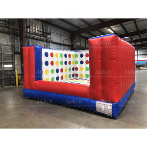 Équipe géante 3D pour adultes et enfants, jeu de fête, activité interactive et amusante, jeu de torsion gonflable sur le mur avec plateau à vendre - Product Image 6