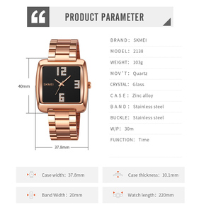 Reloj de cuarzo chapado en oro vintage con logotipo personalizado OEM ODM para mujer, relojes analógicos lujosos con banda de acero inoxidable y diamantes - Product Image 6