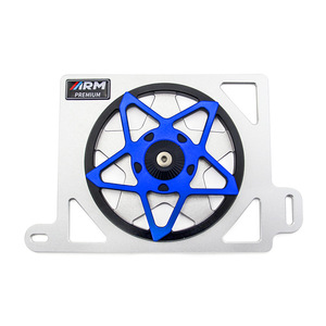 สำหรับ NMAX NVX_AEROX CNC ชุดพัดลมระบายความร้อนมอเตอร์ไซค์แบบตาข่ายรูปดาวห้าแฉก อะไหล่ตกแต่งระบบระบายความร้อนมอเตอร์ไซค์ - Product Image 4