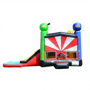 Castillo Inflable de PVC con Tobogán, Alquiler de Equipos para Fiestas Personalizados para Eventos al Aire Libre - Product Image 1