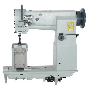 Máquina de coser industrial de punto de cadeneta de alimentación compuesta de cama de poste de aguja única de alta sppd de - Product Image 2