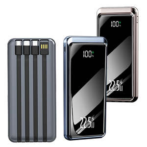 Meilleures ventes Banque d'alimentation 10000mah Grande capacité Banque d'alimentation 20000mah avec câble Type C Charge rapide pour téléphone 17 Samsung Xiaomi - Product Image 4