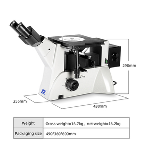 MSD395産業逆無限距離金属,三眼ズーム顕微鏡 - Product Image 2