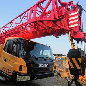 Grúa sobre Orugas Usada de Alto Rendimiento Sany de 50 Toneladas con PLC y Bomba, Lista para Exportar a Todo el Mundo para Trabajos de Ingeniería - Product Image 1