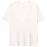 230GSM Camisetas de algodón de alta calidad para hombres Camiseta de cuello redondo de gran tamaño personalizada Camisetas con logotipo propio personalizado para hombres